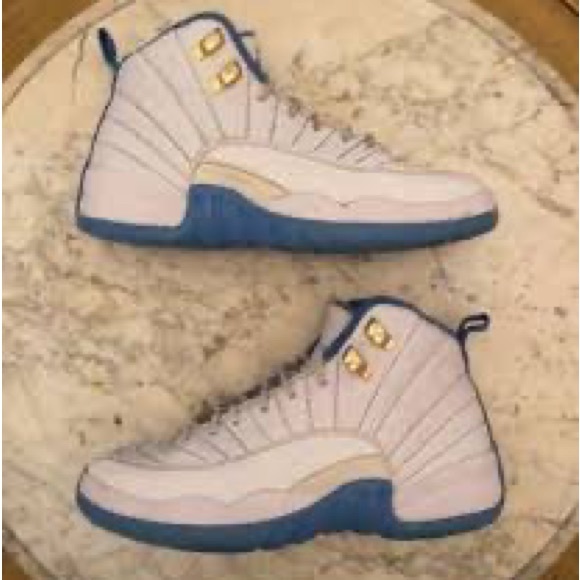 Nike Air Jordan 12 Retro University Blue - Picture 2 of 4